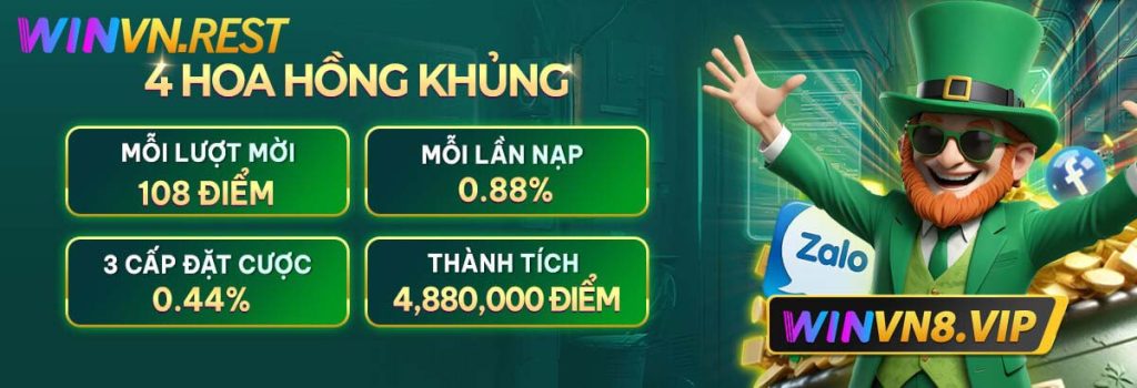 Thưởng hoa hồng khủng winvn